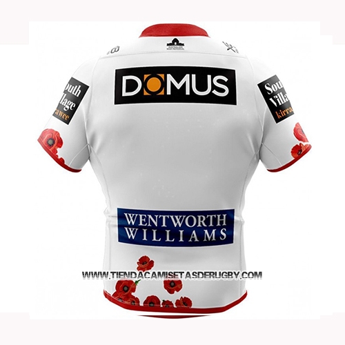 Camiseta St George Illawarra Dragons Rugby 2018-2019 Conmemorative